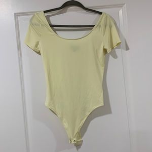 Express Small Yellow Bodysuit
